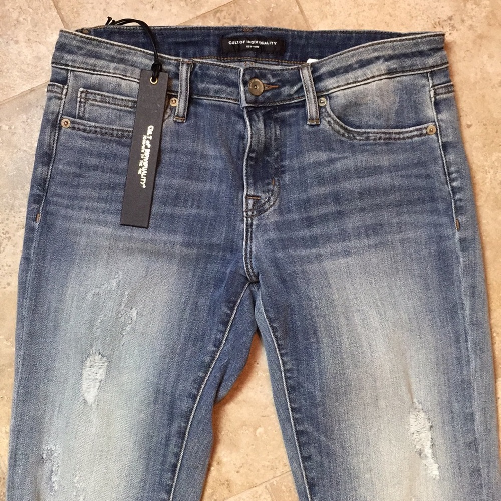 Cult of Individuality Jeans High Rise Ankle Denim - Picture 5 of 6